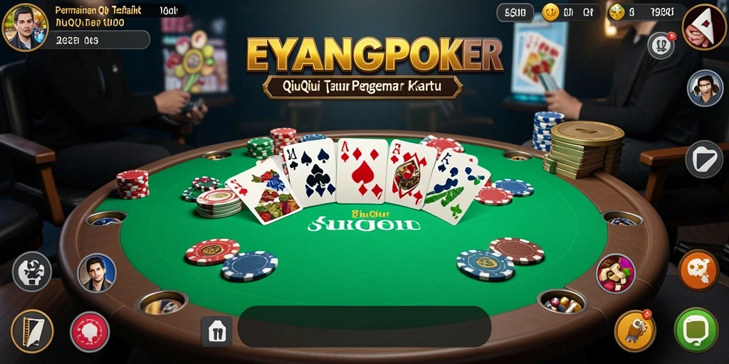 Tampilan gameplay QiuQiu yang menarik dan interaktif.