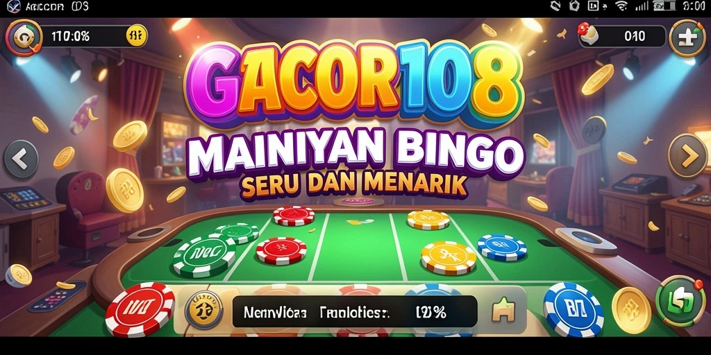 Gameplay seru di GACOR108 dengan suasana Bingo yang mengasyikkan.