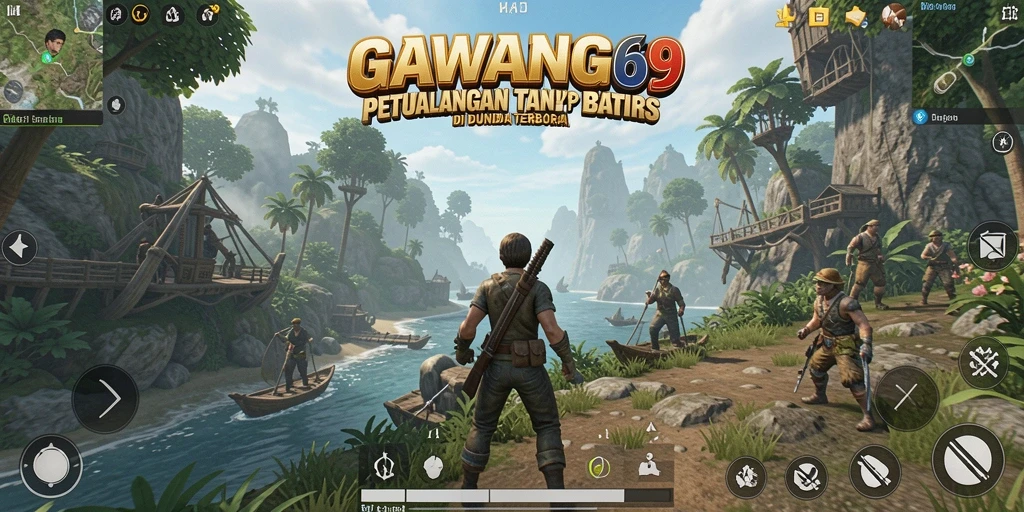 Tampilan menjelajahi dunia terbuka dalam GAWANG69 yang memukau.