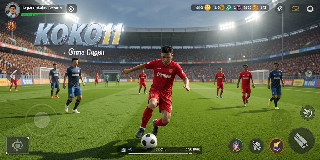 Tampilan gameplay KOKO11 yang menegangkan dan seru.