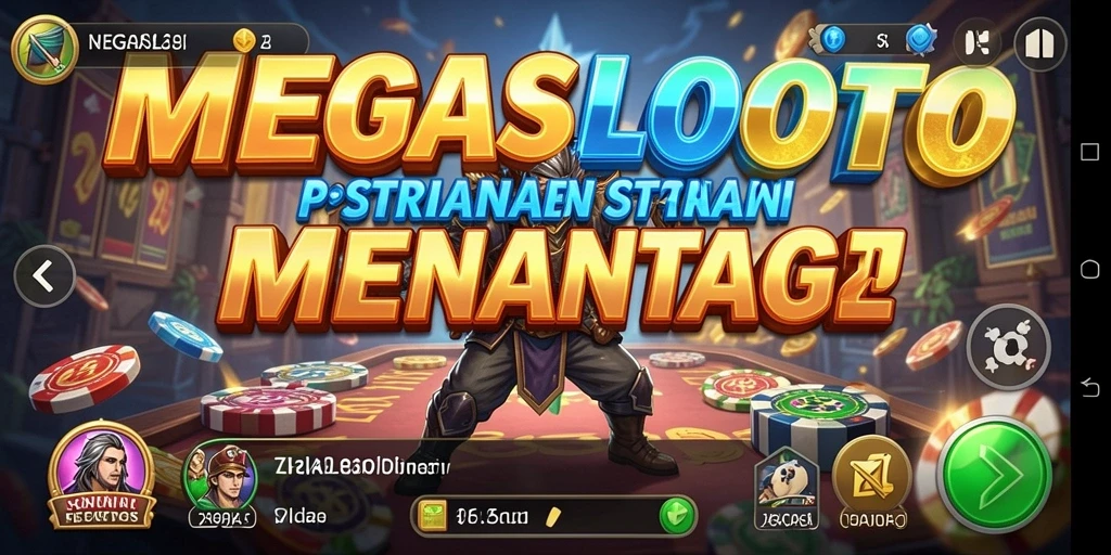 Tampilan seru gameplay strategi MEGASLOTO.