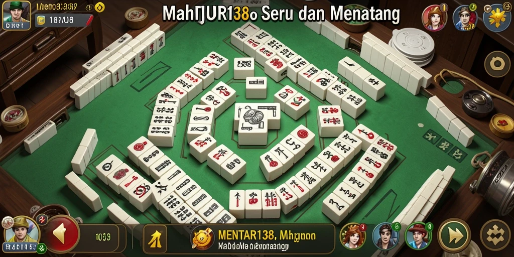 Screenshot MENTARI138 menampilkan tampilan penuh strategi Mahjong.