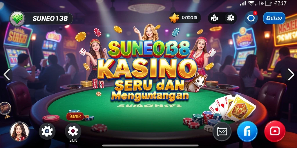 Tampilan gameplay menarik dan interaktif dari SUNEO138.