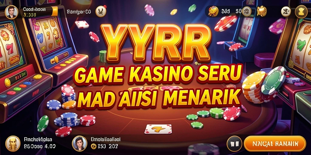 Screenshot utama YYRR menampilkan gameplay Kasino yang mengasyikkan.